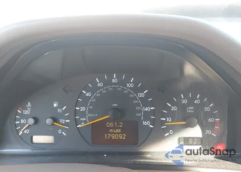 2000 Mercedes-Benz E 430 from USA, damaged, VIN WDBJF70J2YB009267